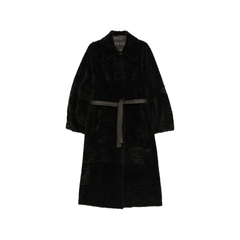 Blancha Brown Coats - Single Breasted Coats Women
